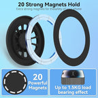 BEHAVE Magnetic Phone Holder for Mazda CX5 2024-2017,360°Adjustable Car Phone Mount fit for Magsafe iPhone,Compatible for iPhone,Android Smartphones