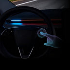 Tesla Juniper Smart Blind Spot Detection Ambient Lighting for Tesla Y Juniper 2026, Plug-and-Play, Custom Color Modes Dynamic Safety Alerts & Driving Mode Effects Neon Light Kit (Juniper)