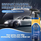 2026 Car Coating Spray, Waterless Wash & Wax Spray for Exterior Paint and Glass, Hydrophobic Shine, Quick Detailer for Cars