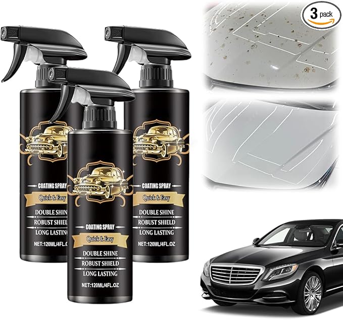 Car Coating Spray, Polish with High-Gloss Finish, Paint Sealant for Lasting Defence, Perfect for Automotive Care