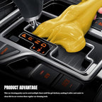 Car Cleaning Gel, Car Cleaning Supplies, Car Cleaning Putty, Universal Car Cleaning Kit Auto Detailing Tools Car Accessories Fit for Automotive, Keyboard, Camera, Printers (Yellow, 1PCS)