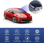 Fitcamx 4K Dash Cam Suitable for Toyota Prius 2018-2022 (Part No#86466-47021) Gen4/XW50, Integrated OEM Look, UHD 2160P Video, Built-in WiFi & APP, Loop Recording, G-Sensor, Plug & Play, 64GB Card