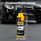 Hydrophobic Ceramic Coating, 2026 New Car Coating Spray Kit, Auto Paint Protection for Vehicle Detailing, Portable Car Shine Spray for Cars, SUVs, and Motorcycles (2PCS)
