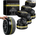 3 PACK Tire Shine Cream, Car Tire Ceramic Coating for Deep Black Gloss, Wheel Cleaning Wax with UV Blocking Dust, Tyre Nourish Cream for Long-Lasting Auto Care