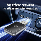2026 Upgraded Wireless CarPlay Adapter for Apple iPhone, Plug and Play, Fast Auto-Connect, Realtek 8730E Chip Stable & No Latency, Wired to Wireless Adapter with USB-A/Type-C Port Gray-CT (CM101)
