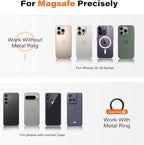 A2C for Hyundai Ioniq 5 Phone Mount, Upgrade Magnet Base Magnetically Attaches to Metallic Dashboard for 2024-2025 Sonata Kona, 2022-2025 Ioniq 5 & Ioniq 9, Compatible with MagSafe