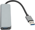 Kisangel USB Hub USB Port Expander for Laptop Computer High-Speed Data Transfer Up to Multi-Device Connection for Keyboard Mouse Printer Webcam No Driver Needed Compact and Portable Design