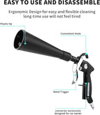 GOCCIDA Car Dry Cleaning Gun,Tornado Air Gun,High Pressure Air Blow Gun,Fast Interior Dryer Car Detailing Kit,Vortex Air Cleaning Tool for Car Detailing(2 Set Nozzle)