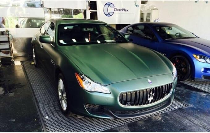3M Car Wrap Roll 2080 Matte Metallic Pine Green | M206 | (5ft x 15ft (75 Sq/ft)) | Automotive Vinyl Wrap for Cars - Car Interior Wrap & Exterior | w/Free Instawraps Pro Glove