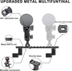 for 2022-2026 Chevrolet Silverado & GMC Sierra Metal Phone Mount, 2022+ Chevy Silverado & GMC Sierra 1500/2500/3500 Magsafe Phone Holder, for 13.4" Touchscreen, 360° Adjustable for All Smartphones