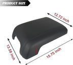 TQPONLY Center Console Armrest Leather Lid Cover,Fits 2011-2016 Ford Super Duty F250 F350 F450 F550 Replaces 925-005 BC3Z-2806024-AA
