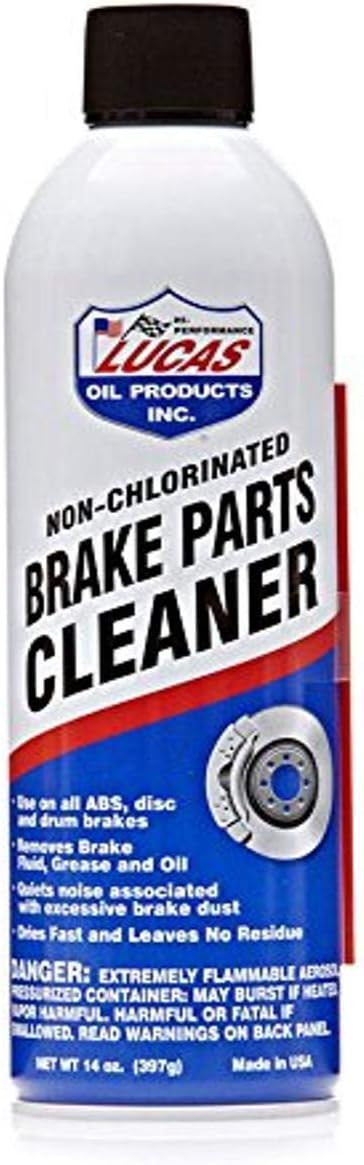 Lucas Oil Products LUC10906 Brake Parts Cleaner, 14 fl. oz, 1 Pack