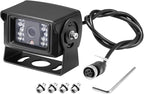 7" 1080P AHD Wired Reverse Rear View Backup Camera System, Waterproof Rearview Reverse Camera 130 Degree Wide Angle Night Vision 4 PIN Cam System for Tractor/Truck/Excavator/Caravan/Skid Steer/RV