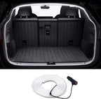 Tlyard Juniper Trunk LED Light Strip for Tesla Model Y 2020-2025, New Model Y Led Trunk Lights, Silicone Waterproof Intelligent Dual Colors Switchable Interior Lighting Warm/White