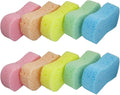 Lantee Large Sponges - Car Cleaning Supplies - Big 10 Pcs High Foam Cleaning Washing Sponge Pad for Car, Household Cleaning and Water Games