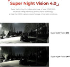 Thinkware U3000 4K Front Dash Cam with Sony STARVIS 2 Sensor, Built-in Radar Parking Mode, Super Night Vision 4.0, Dual-Band Wi-Fi, GPS, HDR, ADAS, Bluetooth, Supports Up to 512GB microSD