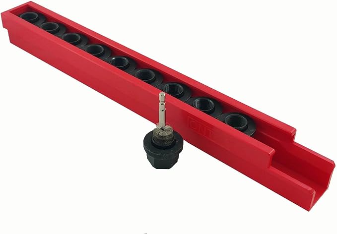 Counteract CNT-22 Nut Track - for 22mm Commercial Truck and Bus Wheel Nuts + Free 2 x 22mm Wire Brushes