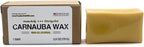 100% Carnauba Wax Bar - 3.1" x 1.8" x 1.2"