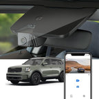 Fitcamx 4K Dash Cam Suitable for Kia Telluride 2023-2025 (Part NO#S9300), OEM Factory Look, UHD 2160P Video, Built-in WiFi & APP, Loop Recording, G-Sensor, Night Vision, Plug & Play, 64GB Card