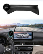 SKYLOTEC Phone Holder for BMW X2 2022 2023 Accessories 10.25-Inch Screen Fixed Clip, Car Magnetic Phone Mount Compatible with MagSafe, Strong Magnets Fast Wireless Charger Cell Phone Base