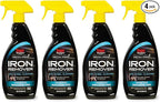 Stoner Car Care 92100-4PK Iron Remover & Wheel Cleaner – Odorless Iron Fallout & Brake Dust Remover for Paint, Wheels & Glass – pH Balanced Rust Decontaminant – 22 fl oz (Pack of 4)
