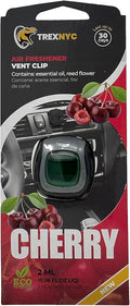 Car Air Fresheners Vent Clips, Essential Car Odor Eliminator, Perfect Scented Car Accessories, For Long Lasting Fragrance up to 30 days, 0.07 FL.OZ (Cherry, 1 Pack)