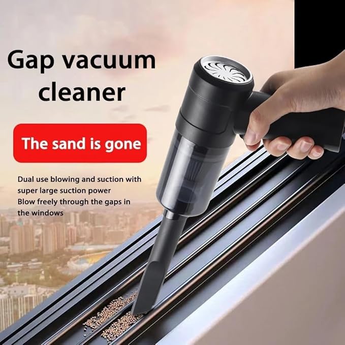 Mini car Vacuum Cleaner, Cordless, Suitable for Both Home and use, Handheld Wireless Portable Household