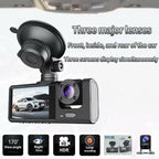 Dash Cam for Honda Odyssey 2015-2022 High-Definition Night Vision with Three Lenses Front Rear and Inside The Car Dual Recording