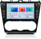 Dasaita 8GB+256GB Car Stereo Head Unit for Subaru Forester 2015-2018 WRX 2016-2021, Wireless CarPlay Android Auto, Android 13 GPS Navigation, 8" QLED Screen, Knobs/Buttons/Voice Control, Plug & Play