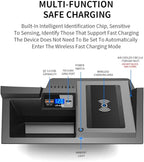 CX-5 Wireless Charger Custom fit for Mazda CX5 2017-2025,15W Qi Fast Charging Central Control Storage with USB Port QC 3.0 36W Individual Control Wireless Charging Station
