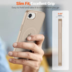 SUPFINE Magnetic for iPhone 17e Case/iPhone 16e Case (Compatible with MagSafe)(Military Grade Drop Protection) Slim Translucent Matte Shockproof with Anti-Fingerprint Phone Case 2025,Desert Gold