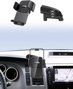 SKYLOTEC Car Phone Holder for Toyota Tundra 2007 2008-2013/Sequoia 2008-2012 2013 2014 2015 2016 2017 Accessories Automobile Cradles Phone Mount, Cell Phone Base Not Block Air Vent