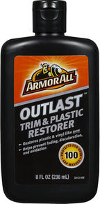 Armor All Outlast Car Trim & Plastic Cleaner, Cleans Cars, Trucks, and Motorcycles, 8 Oz (Pack of 2)