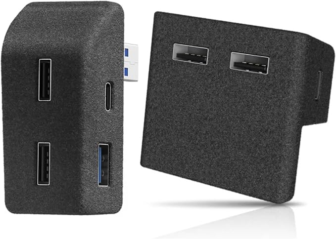 Glove Box Docking Station for Tesla Model Y USB Shunt Hub Docking Station Central Control Expander Glove Box Docking Docking for Tesla Model 3/Y Highland (M3 Highland My Juniper)