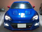 iJDMTOY JDM Style Exact Fit Xenon White LED Daytime Running Light Kit Compatible with 2017-2021 LCI Subaru BRZ, Clear Lens