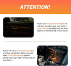 NJSBYL LED Interior Ambient Circuit Board Lighting Kits for 2016-2022 B-MW X1 F48, 2010-2017 5Series F07, 2012-2015 7Series F01 Coupe Sedan SUV Side Door Pocket/Panel/Storage/Handle Trim Lamp