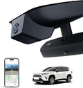 Front 4K Dash Cam for 2022 2023 2024 2025 Toyota RAV4 Hybrid LE Limited SE Adventure XLE XSE (Model B)(with Vent Hole),OEM-Style,Loop Recording,Easy Installation,WiFi & App,64G Card