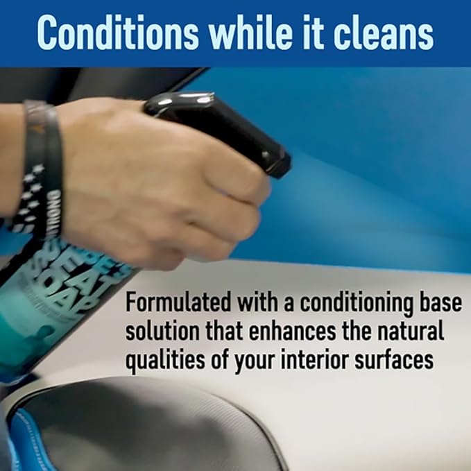 Babe’s Seat Soap & Seat Saver Pint Bundle – Marine Vinyl Cleaner and Conditioner for Boat Seats & Upholstery | Interior Care Kit for Vinyl Surfaces | Compact Size for Small Boats or Travel