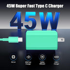 3Pack USB C Charger for Samsung Galaxy S24 Ultra, Super Quite Fast Charging Type C Block with 6FT C to C Cord for Samsung Galaxy Tab S9 S8 S23 Ultra S22 Ultra S23 S22 S21 Note 10 Plus 20,Green
