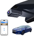 Mangoal 4K Dash Cam fit for Ford Fusion 2013-2020 Gen2, S SE SEL Titanium Accessories, UHD 2160P Video, WiFi & App, G-Sensor, Loop Recording, Easy to Install, 64GB Card