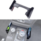 Center Console Gear Shift Organizer Tray Compatible with Jeep Wrangler JL/JLU 2018-2023 2024 2025 2026 and Jeep Gladiator JT Truck 2020-2023 2024 2025 2026 Storage Box Accessories (Not for JK/JKU)