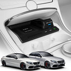 Wireless Car Charger for Mercedes Benz C-Class GLC AMG 2015-2021 C180 C200 C260 C300 C450 GLC 200 GLC 260 GLC 300 C43 C63 GLC43 GLC63, 15W Fast Charging Phone Charger Pad for iPhone Galaxy