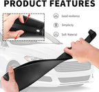 Stacool 2PCS New Car Seat Gap Filler with 2 Storage Areas,Stylish Car Seat Gap Storage for Stabilizing Phone,Keys Wallet,Universal Car Seat Gap Filler Organizer (Carbon Brown)