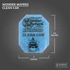 Wonder Wafers - Diamond-Ultra Scented Car Air Fresheners - Individually Wrapped (15 Per Pack) (Clean Car)
