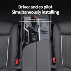 Car Seat Gap Filler, Seat Gap Organizer with Phone Holder, Car Seat Accessories, Car Organizer Fit Car SUV Truck, 2PCS Seat Gap Filler and 1 Pack Car Purse Hook