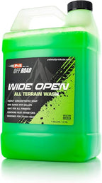 P&S Off Road Wide Open All Terrain Wash – Heavy-Duty Concentrated Soap for ATVs, UTVs & More – Tough on Dirt & Mud, Safe on All Finishes, Rust Inhibitors - 1 Gallon