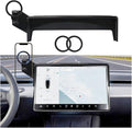 Car Phone Holder for Tesla Model Y 2020 2021 2022 2023 2024 2025 & Model 3 2017 2018 2019 2020-2023, Compatible MagSafe, 360° Rotation, Super Strong Magnetic Attraction(for 15 inch Screen only)