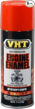 VHT (ESP123007-6 PK) Chevy Orange High Temperature Engine Enamel - 11 oz. Aerosol, (Case of 6)