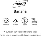 Yuoyar Wood Car Scents Air Freshener Visor Clips Diffuser Odors Eliminator (Banana-scented)