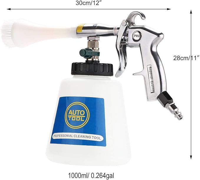 CPROSP Tornado Car Cleaning Gun, Tornado Cleaner Gun, Detailing Tornado Gun